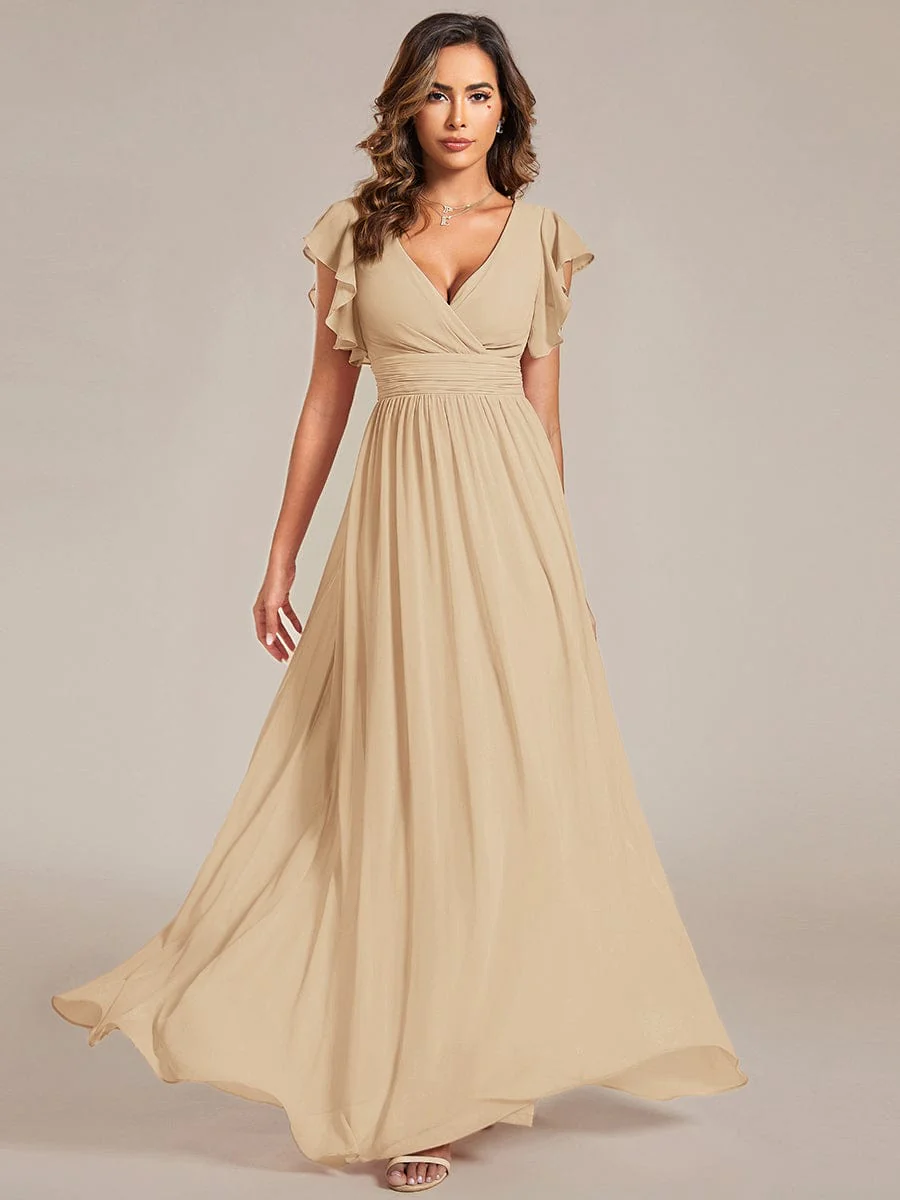 Top Picks Champagne Bridesmaid Gowns - Image 91