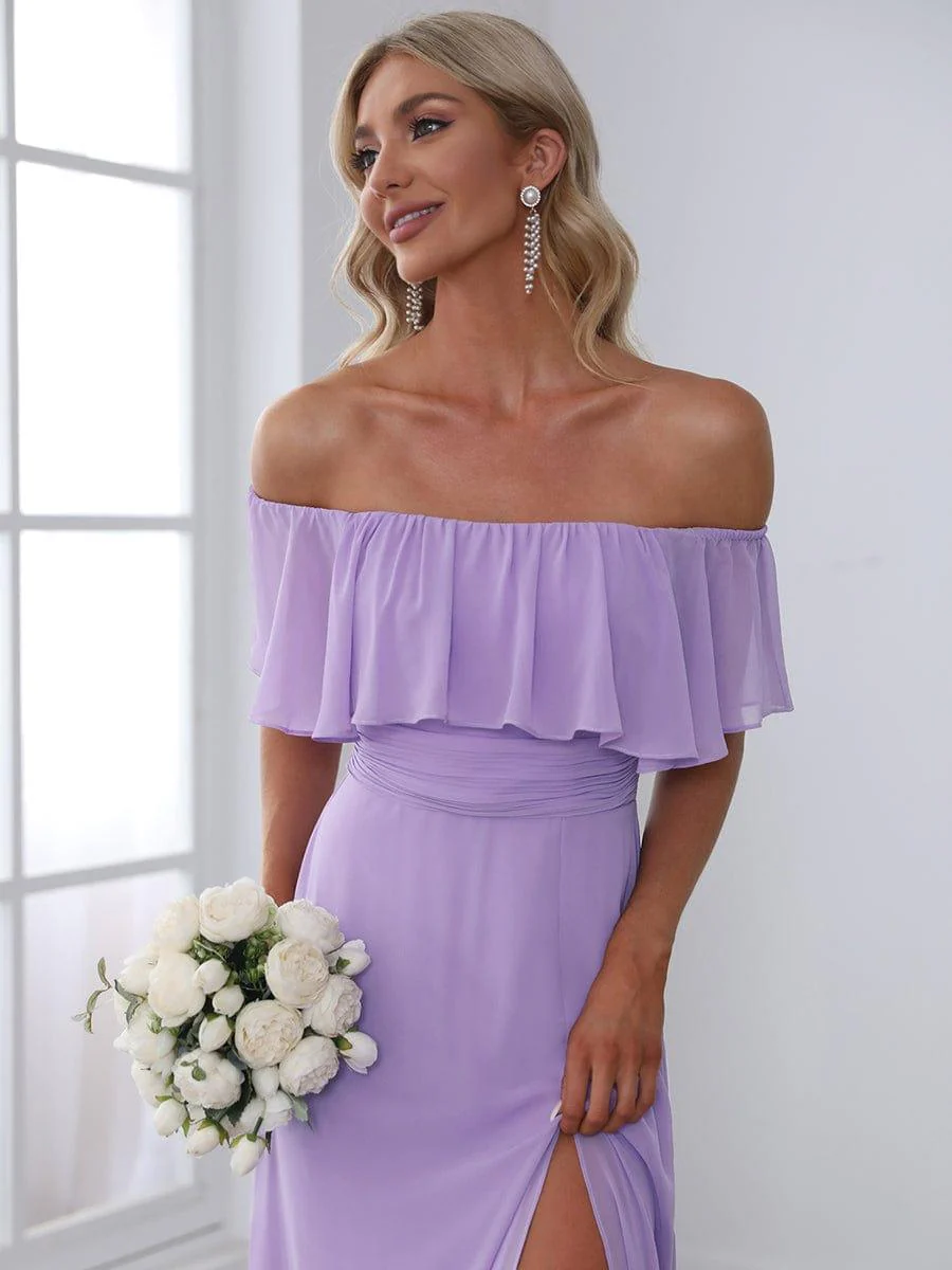 Top Picks Lilac & Lavender Bridesmaid Gowns - Image 38