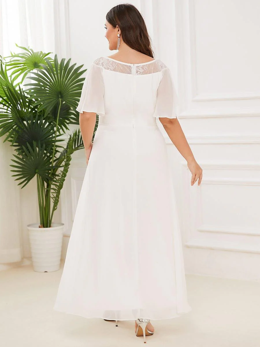 Women's Casual Boat Neck A-Line Midi Dress with Irregular Hem(Final Sale) - Image 22